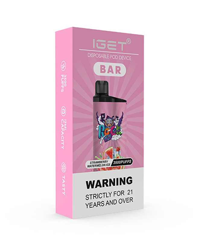 Strawberry Watermelon Ice IGET Bar