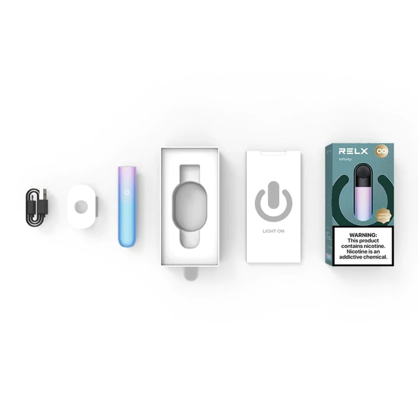 RELX Infinity Device – Sky Blush (Limited Edition) - Image 4