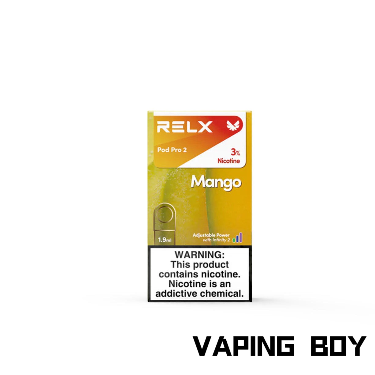RELX Infinity POD- Mango(Golden Slice)