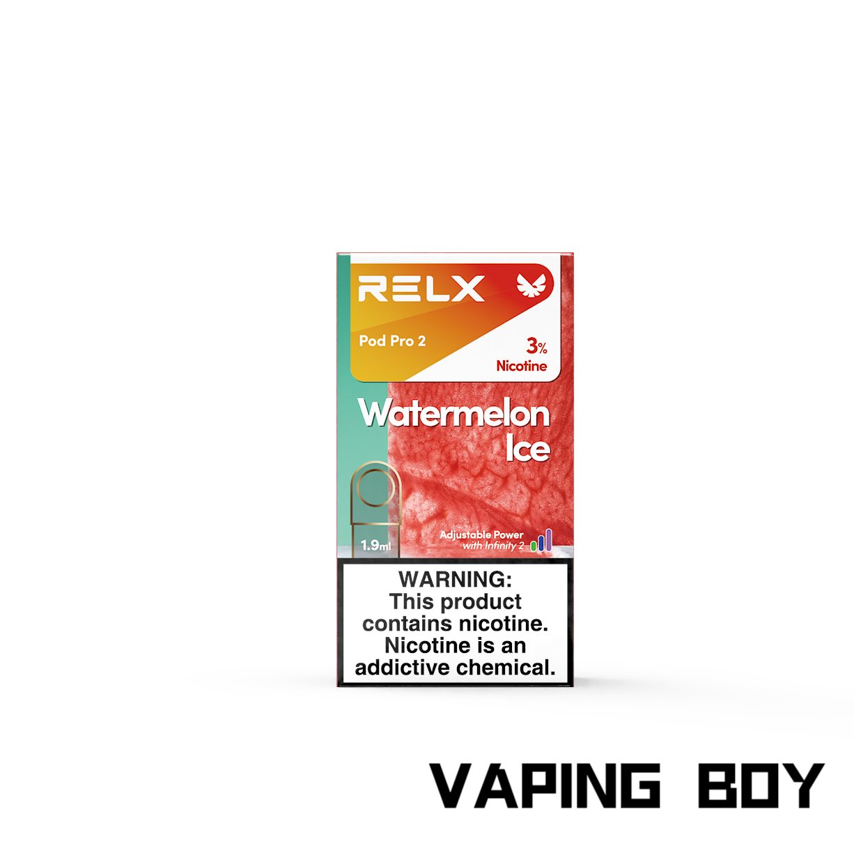 RELX Infinity POD- Watermelon Ice(Fresh Red)