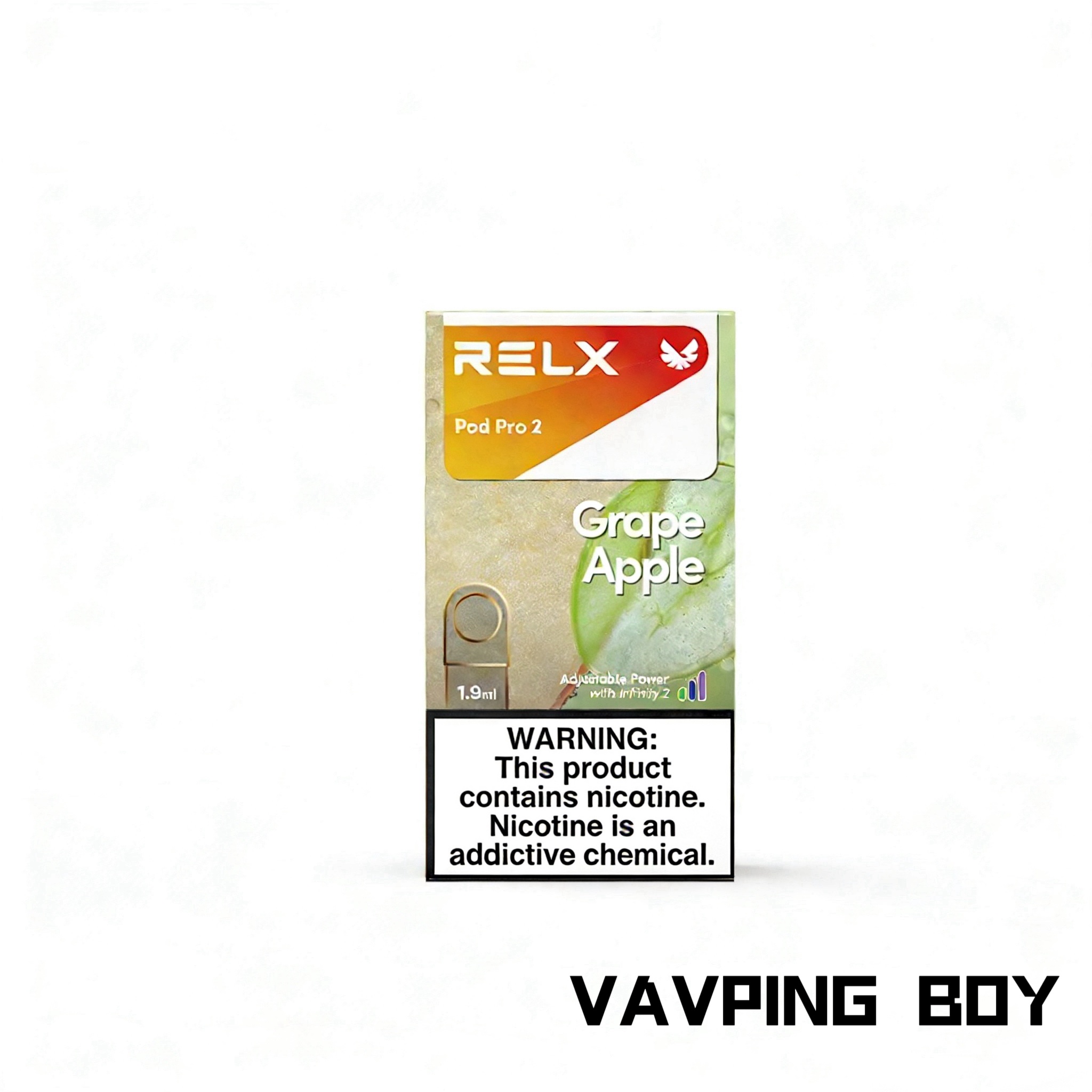 RELX Infinity POD- Tangy Green(Grape Apple)