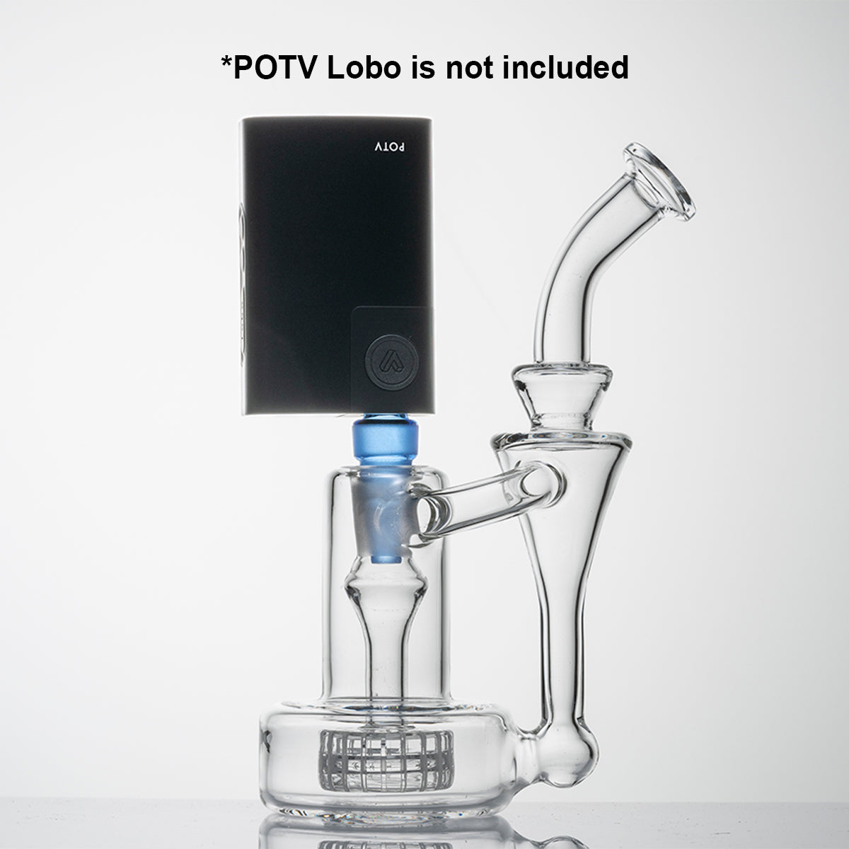 POTV Recycler Glass Bubbler - Image 3
