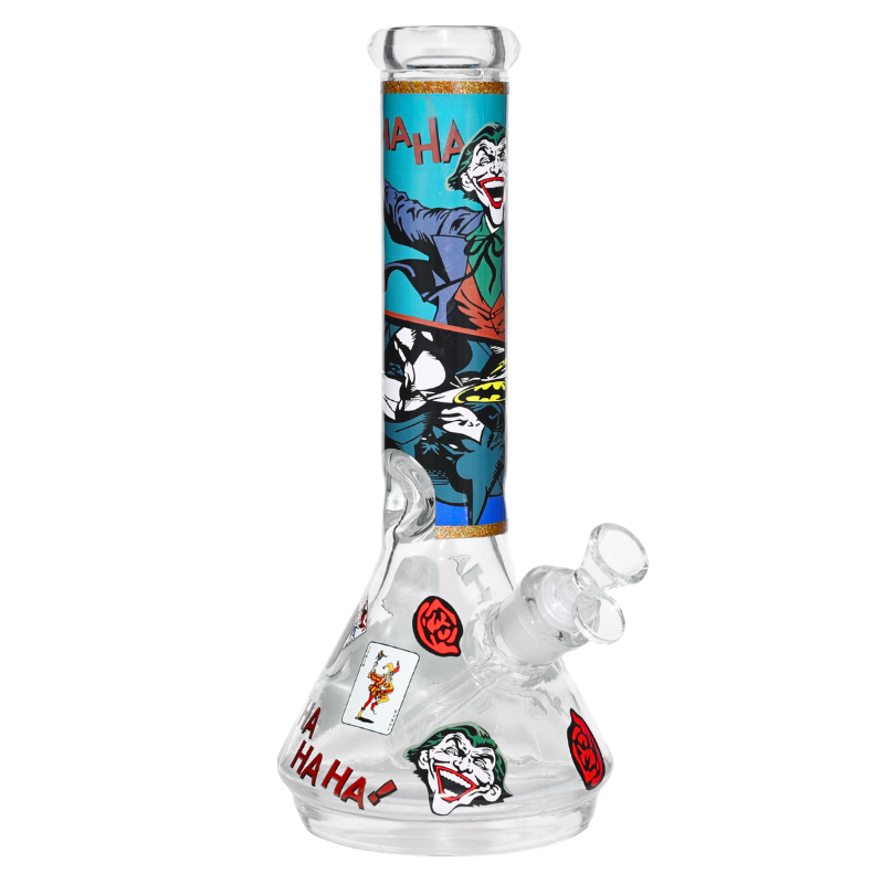 12" 7mm Mystery Rips Glass Bong w/ Gift Box - Image 3