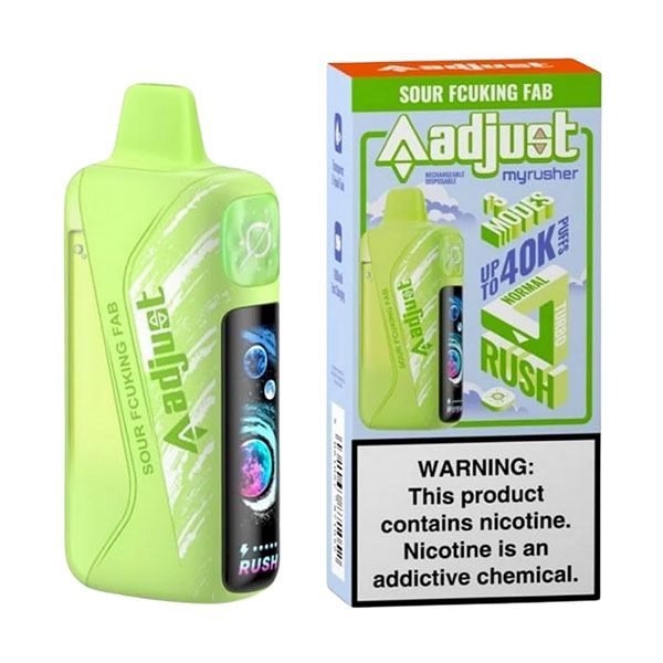 Adjust MyRusher Disposable | 40000 Puffs - Image 6