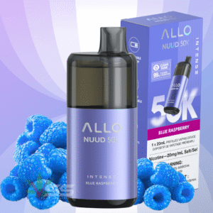 ALLO Nuud 50K Disposable Vape - Blue Raspberry