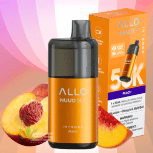 ALLO Nuud 50K Disposable Vape - Peach