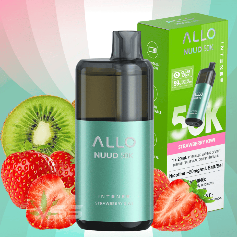 ALLO Nuud 50K Disposable Vape - Strawberry Kiwi