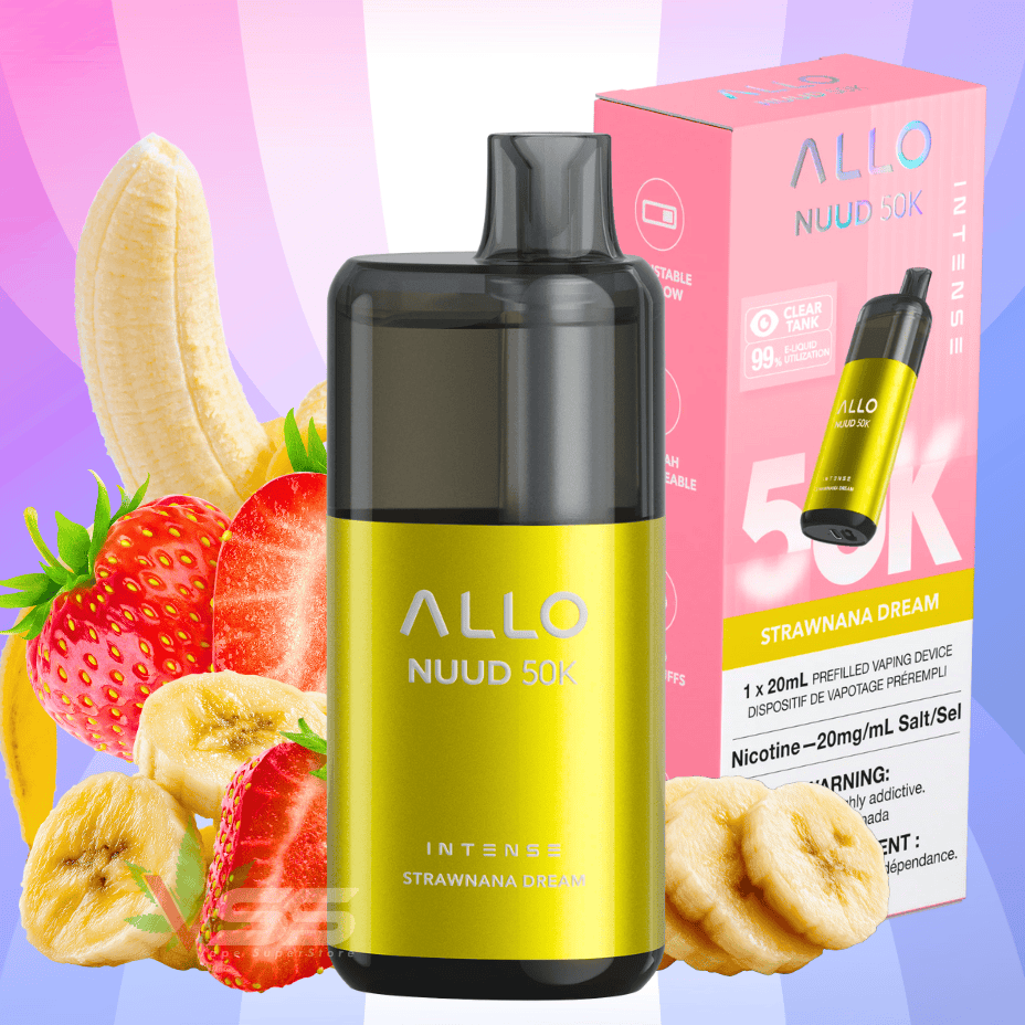 ALLO Nuud 50K Disposable Vape - Strawnana Dream