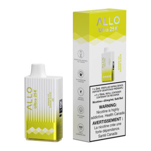 Allo Ultra 25K Disposable Vape Device - Banana Ice 17ml