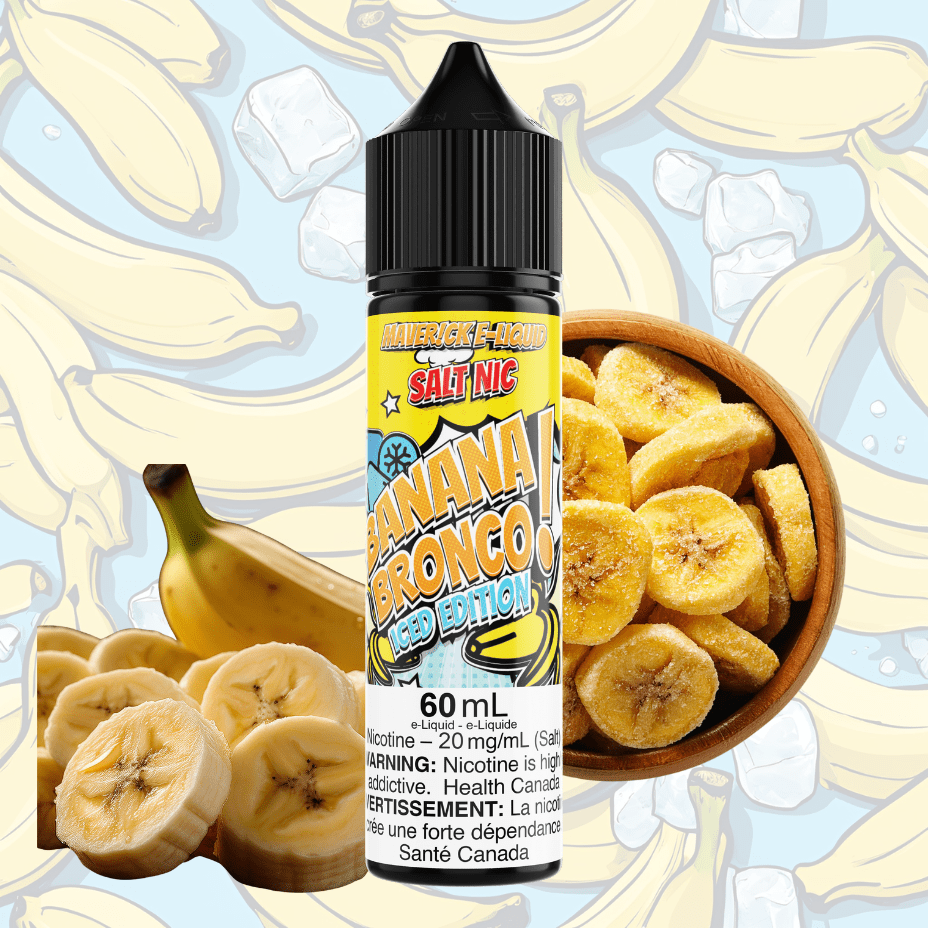 Banana Bronco Iced Salt by Maverick E-Liquid - Image 4