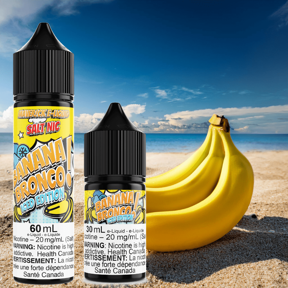 Banana Bronco Iced Salt by Maverick E-Liquid - Image 2