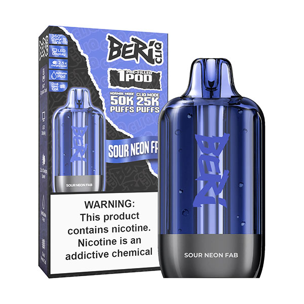 Beri Cliq 50k Replacement Pod | 50000 Puffs - Image 13