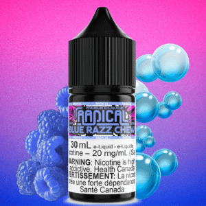 Blue Razz Chew Salt Nic by Radical E-liquid