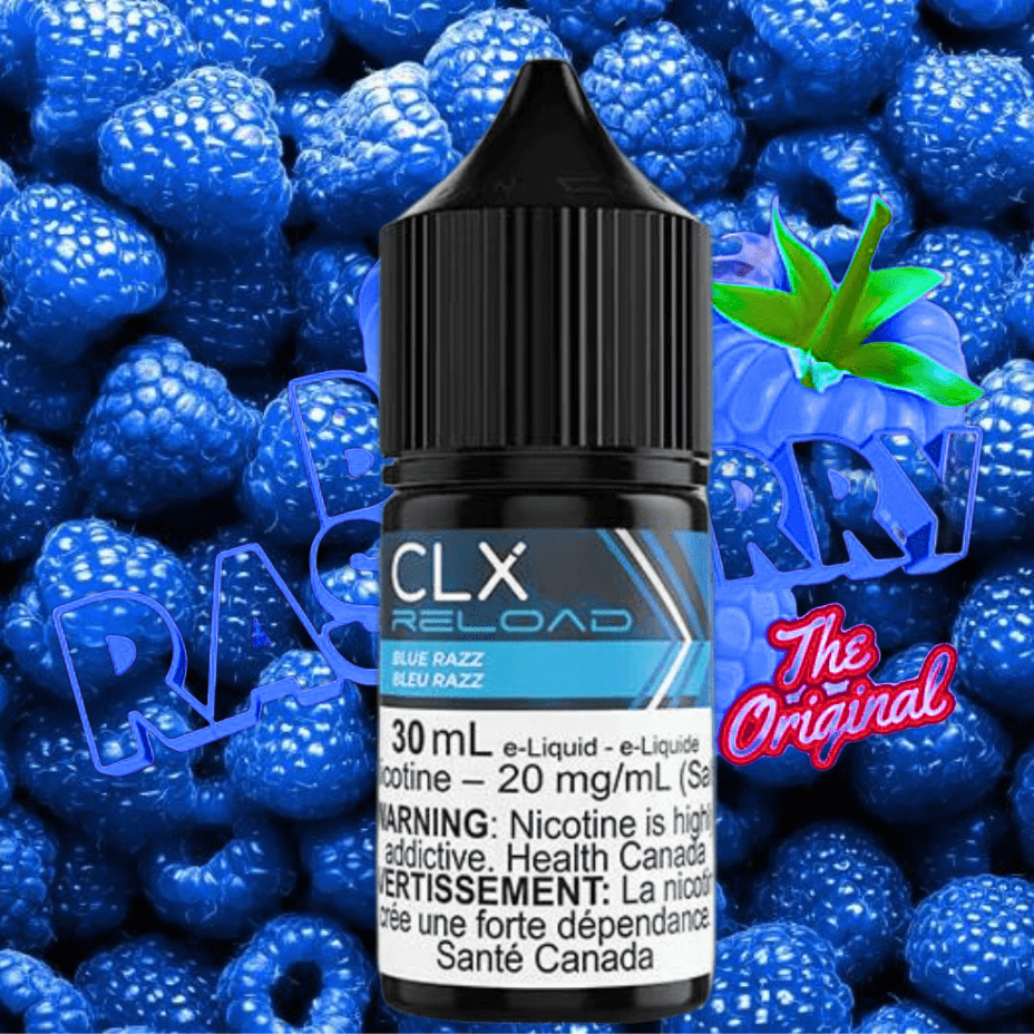 Blue Razz Salt by CLX Reload E-Liquid - Image 3