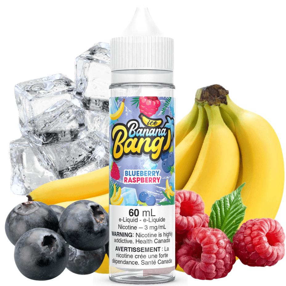 Blueberry Raspberry Ice by Banana Bang E-Liquid - Image 2