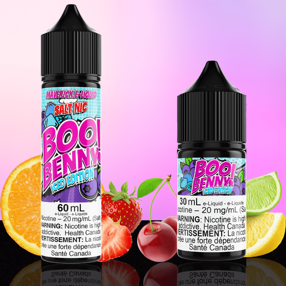 Boo Benny Iced Salt by Maverick E-Liquid - Image 2