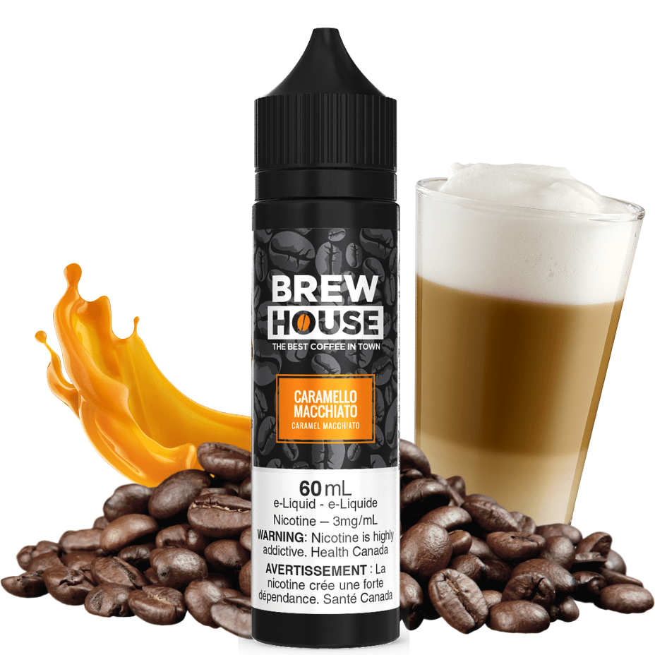 Caramello Macchiato by Brew House E-Liquid - Image 2