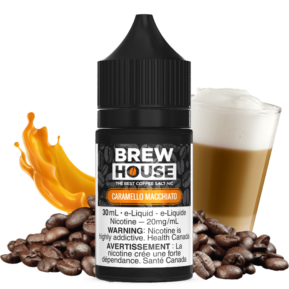 Caramello Macchiato Salt by Brew House E-Liquid - Image 2