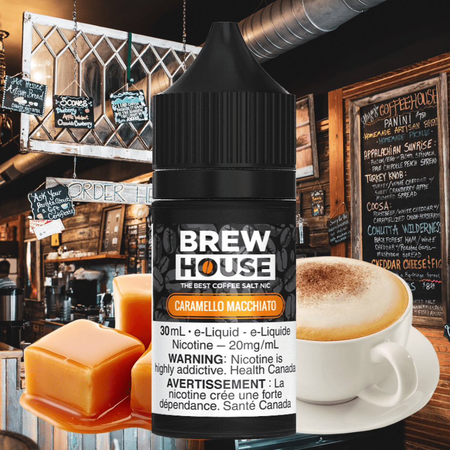 Caramello Macchiato Salt by Brew House E-Liquid - Image 3