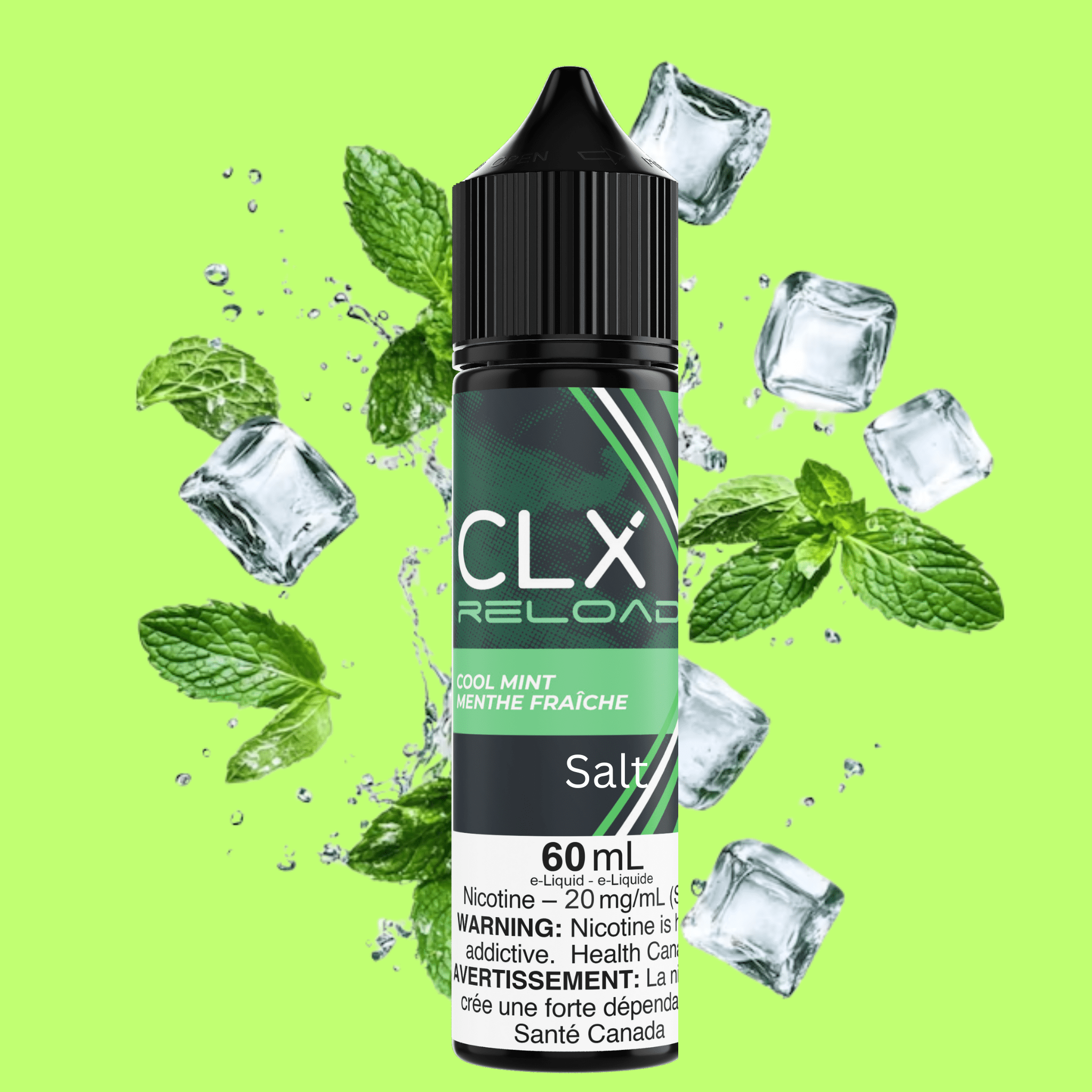 CLX Reload 60ml Salt - Cool Mint - Image 2