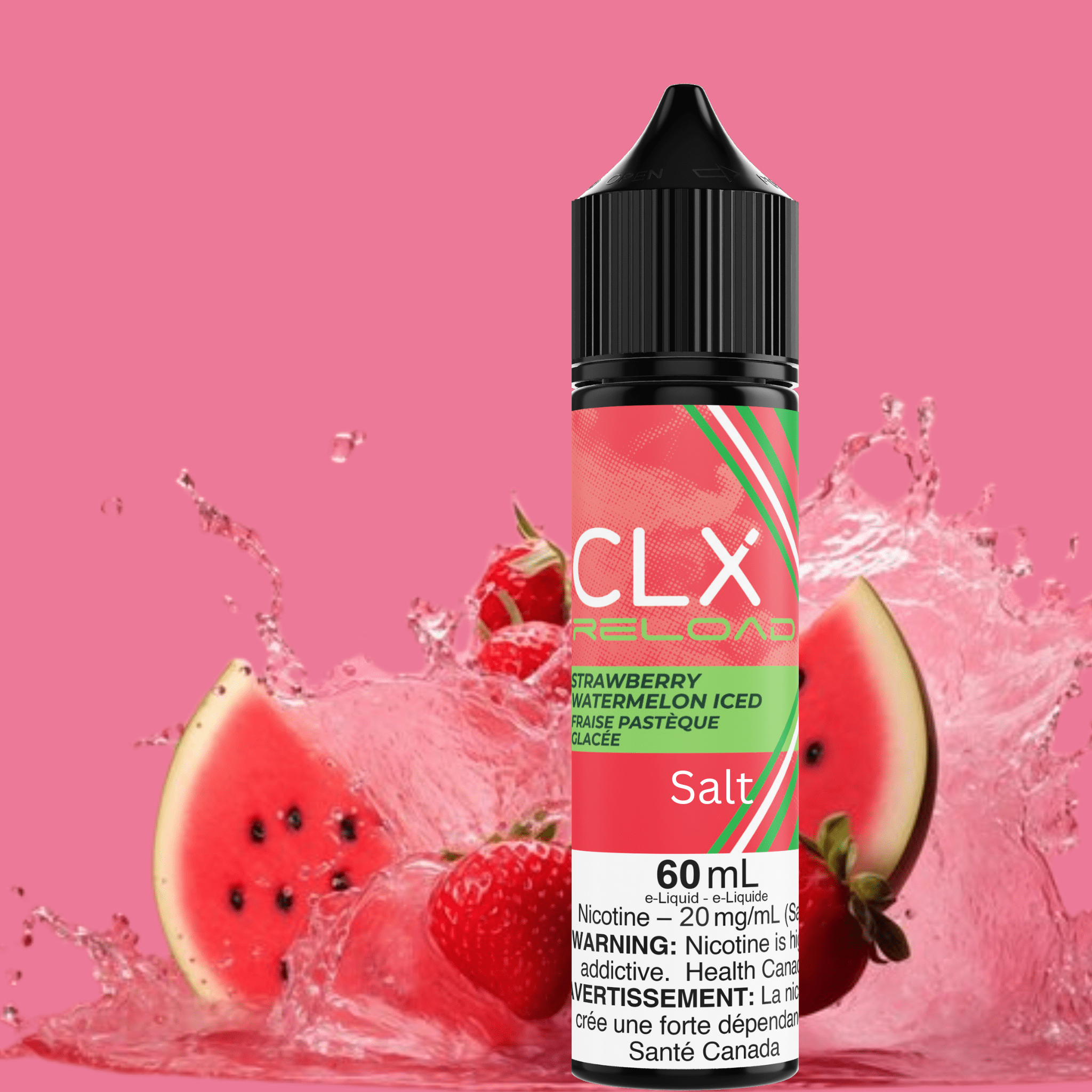 CLX Reload 60ml Salt - Strawberry Watermelon Ice - Image 2