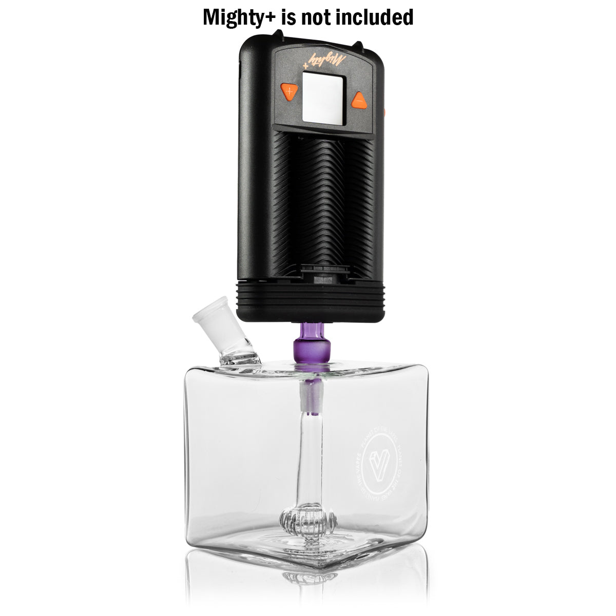 POTV Cloud Cube Glass Bubbler - Image 4