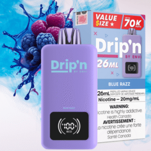 Drip'n by Envi 70K Disposable Vape - Blue Razz