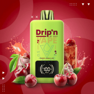 Drip'n by Envi 70K Disposable Vape - Cherry Green D Ice