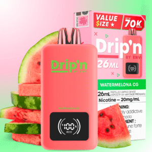 Drip'n by Envi 70K Disposable Vape - Watermelona CG