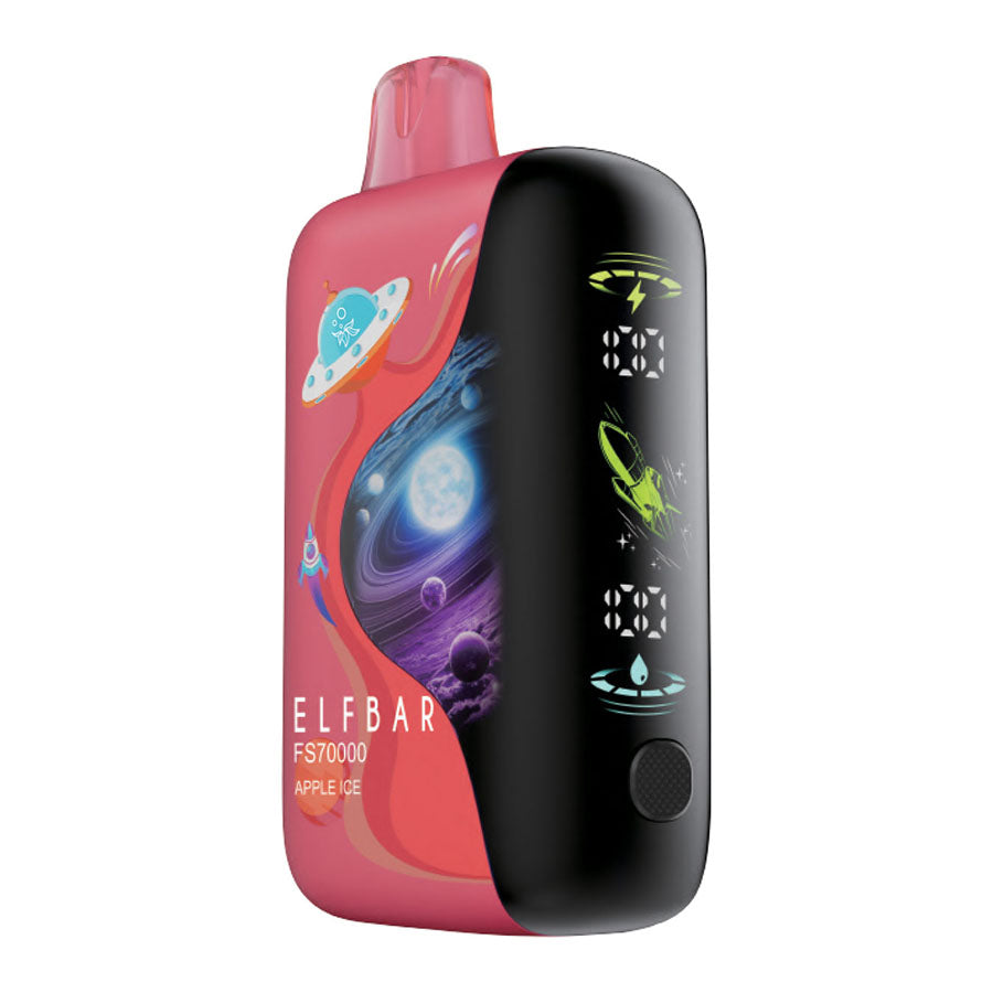 Elf Bar FS70K Disposable Vape Device - Apple Ice 20ml