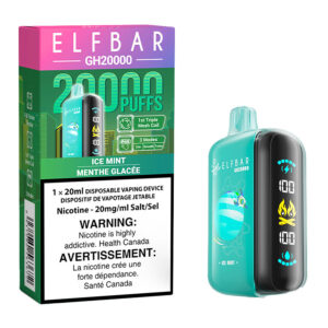 Elf Bar GH20K Disposable Vape Device - Ice Mint 20ml