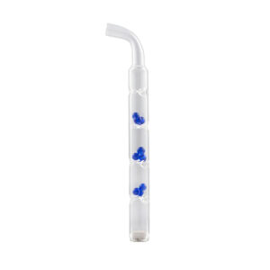 Extra Long 3D Cooling Stem with Glass Balls