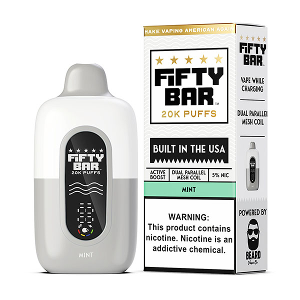 Fifty Bar V2 Disposable | 20000 Puffs - Image 7