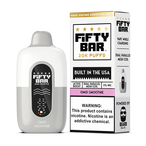 Fifty Bar V2 Disposable | 20000 Puffs - Image 6
