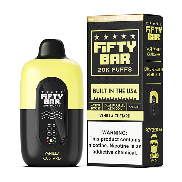 Fifty Bar V2 Disposable | 20000 Puffs - Image 3