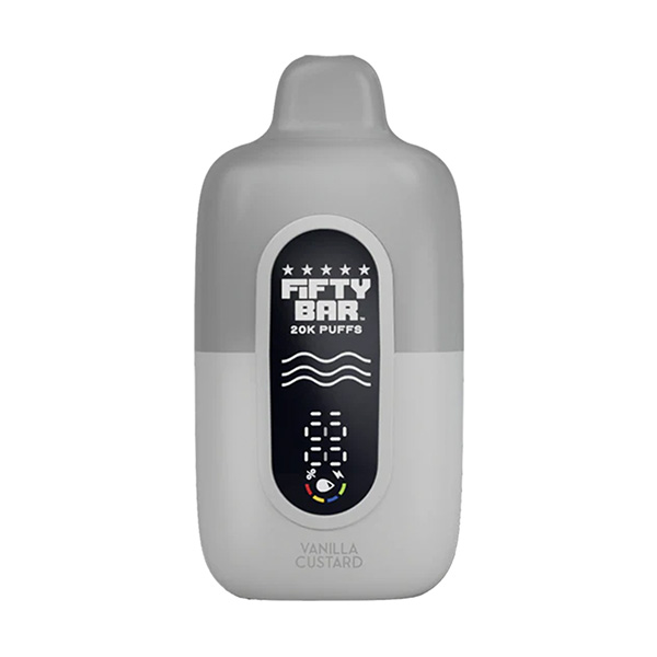 Fifty Bar V2 Silver Series 2% Disposable | 20000 Puffs - Image 9