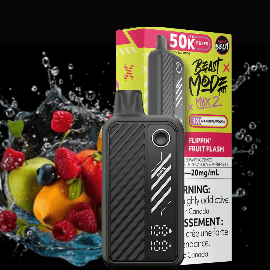 Flavour Beast Beast Mode Max 2 50K Disposable Vape - Fruit Flash - Image 2