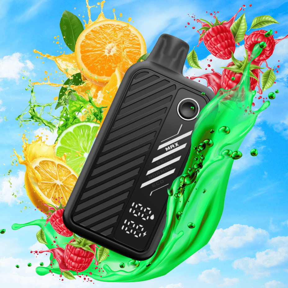Flavour Beast Beast Mode Max 2 50K Disposable Vape - Raspberry Green Dew - Image 3