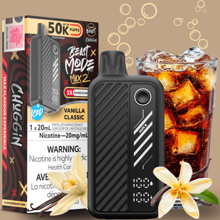 Flavour Beast Beast Mode Max 2 50K Disposable Vape - Vanilla Classic - Image 2