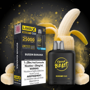Flavour Beast Level X Boost G2 Pod - Bussin Banana Iced