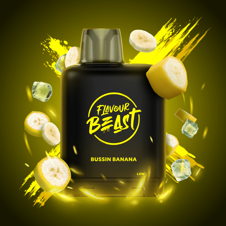 Flavour Beast Level X Boost G2 Pod - Bussin Banana Iced - Image 2