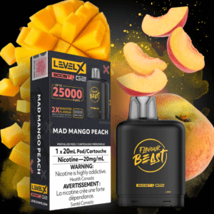 Flavour Beast Level X Boost G2 Pod - Mad Mango Peach