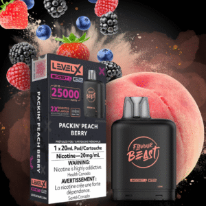 Flavour Beast Level X Boost G2 Pod - Packin' Peach Berry