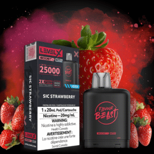 Flavour Beast Level X Boost G2 Pod - Sic Strawberry Iced