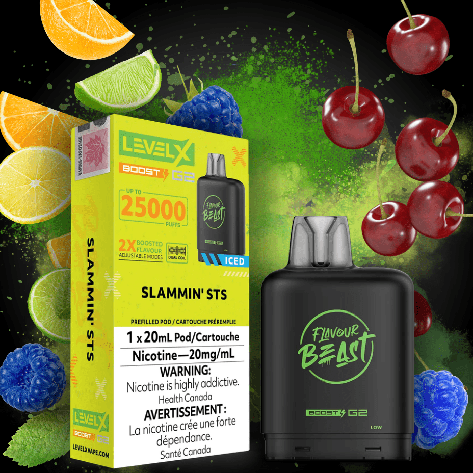 Flavour Beast Level X Boost G2 Pod - Slammin STS Iced