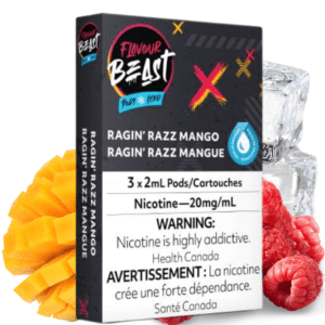 Flavour Beast Pods Ragin' Razz Mango (S-Compatible)