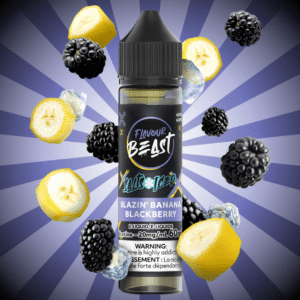 Flavour Beast Salt 60ml - Blazin' Banana Blackberry