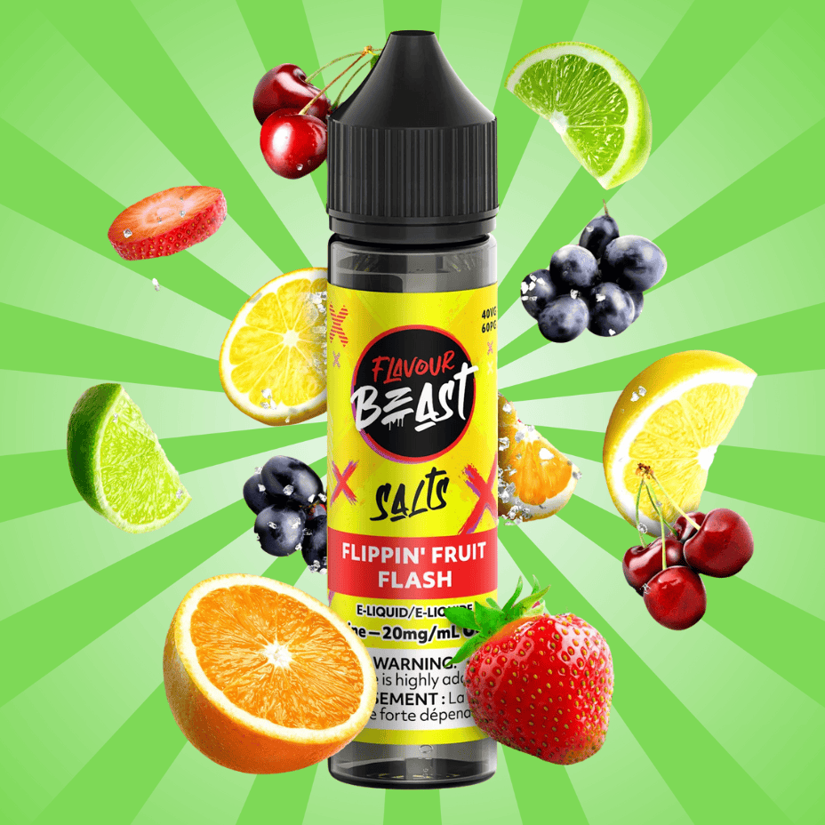 Flavour Beast Salt 60ml - Flippin' Fruit Flash