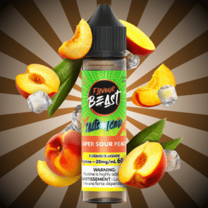 Flavour Beast Salt 60ml - Super Sour Peach