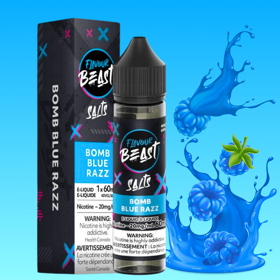 Flavour Beast Salt 60ml - Bomb Blue Razz - Image 2